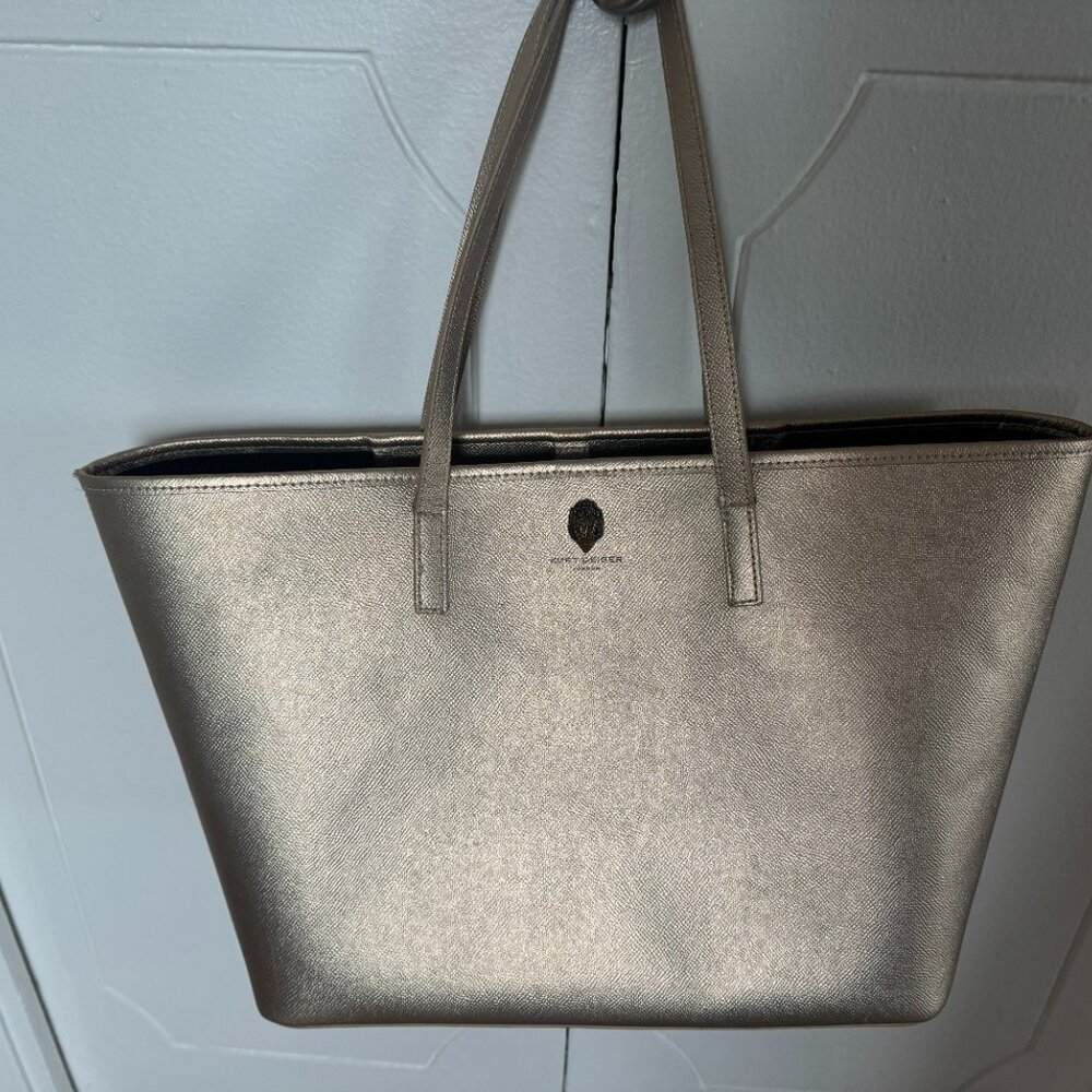Richmond Shopper GOLD Tote Kurt Geiger London